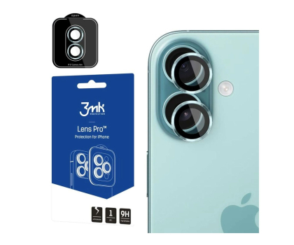 Folia / szkło na smartfon 3mk Lens Protection Pro Light Green do iPhone 17